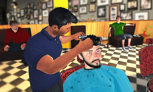 Hair Tattoo: Barber Salon Game - عکس بازی موبایلی اندروید