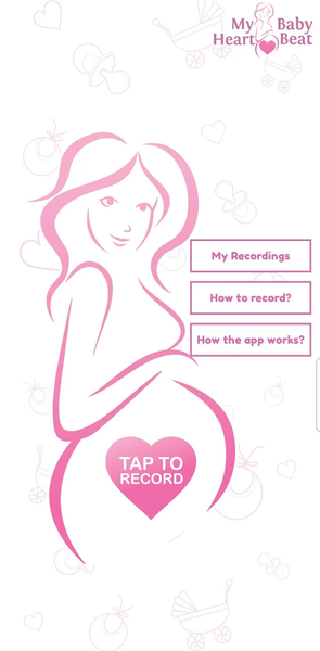 Hear My Baby Heartbeat Monitor - عکس برنامه موبایلی اندروید
