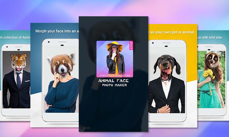 Animal face photo maker - عکس برنامه موبایلی اندروید