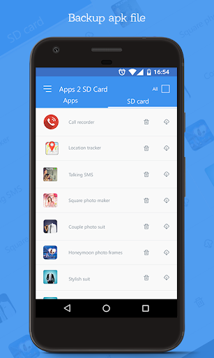 App 2 SD Card - عکس برنامه موبایلی اندروید