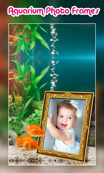 Aquarium Photo Frames - عکس برنامه موبایلی اندروید