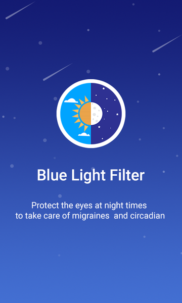 Blue Light Filter - Screen Nig - عکس برنامه موبایلی اندروید