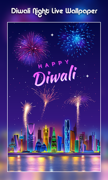 Diwali Night Live Wallpaper - عکس برنامه موبایلی اندروید