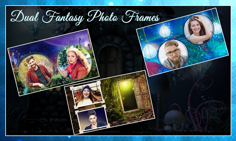 Dual Fantasy Photo Frames - عکس برنامه موبایلی اندروید