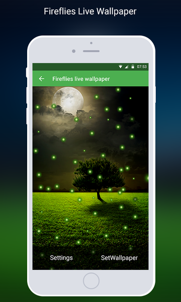 Fireflies Live Wallpaper - عکس برنامه موبایلی اندروید