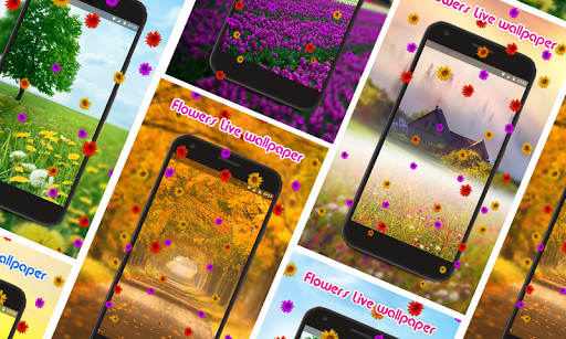 Flowers Livewallpaper - Image screenshot of android app