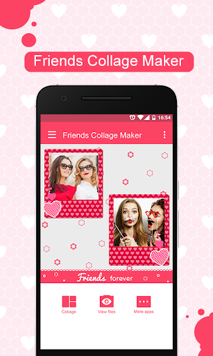 Friends Collage Maker - عکس برنامه موبایلی اندروید