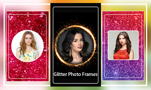 Glitter Photo Frames - عکس برنامه موبایلی اندروید