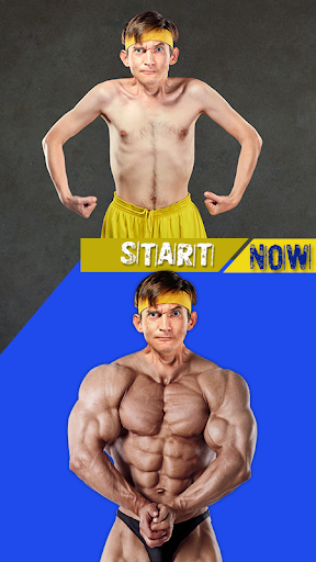 Gym Body Photo Maker - Image screenshot of android app