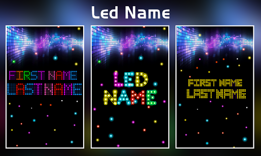 LED Name - عکس برنامه موبایلی اندروید