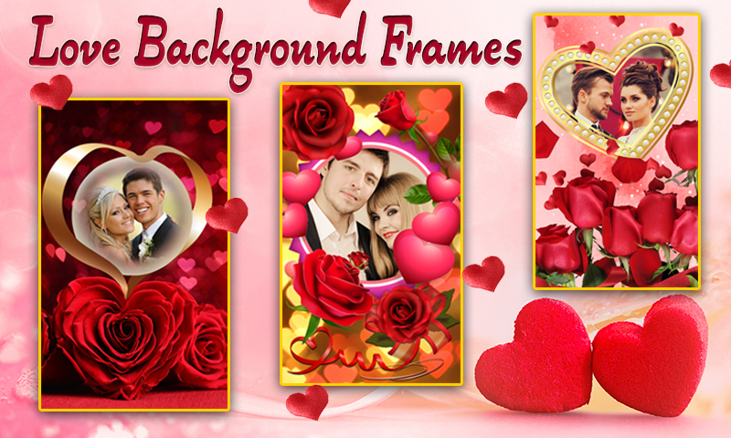 Love Background Frames - عکس برنامه موبایلی اندروید