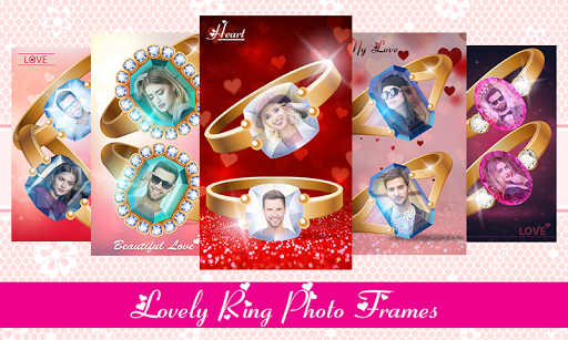 Lovely Ring Photo Frames - عکس برنامه موبایلی اندروید