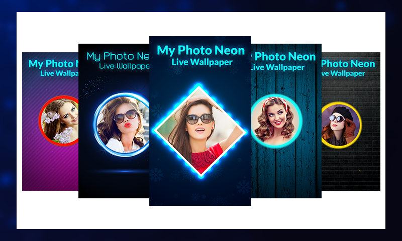 My Photo Neon Live Wallpaper - عکس برنامه موبایلی اندروید