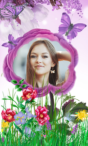 Photo Flower Frames - Image screenshot of android app