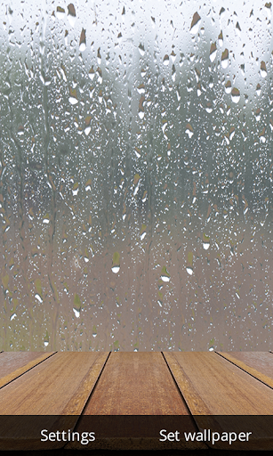 Rain Drop Live Wallpaper - Image screenshot of android app