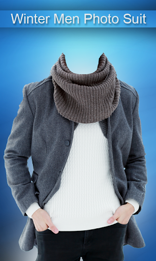 Winter Men Photo Suit - Image screenshot of android app