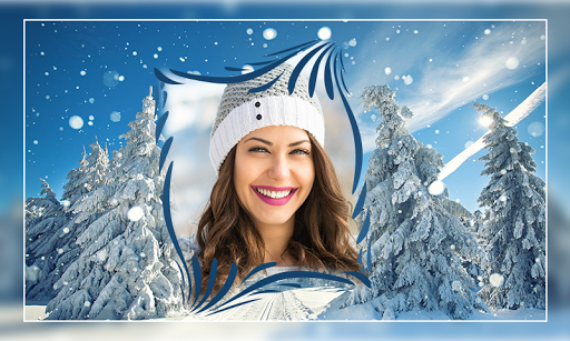 Winter Photo Frames - Image screenshot of android app