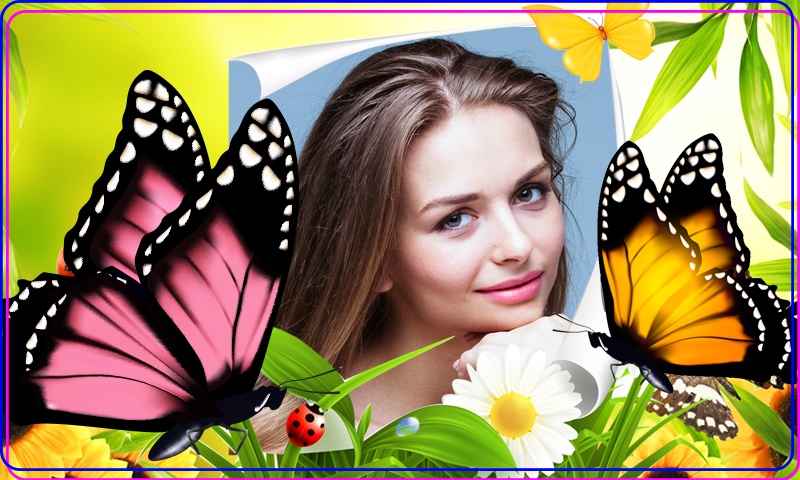 Butterfly Photo Frames - عکس برنامه موبایلی اندروید