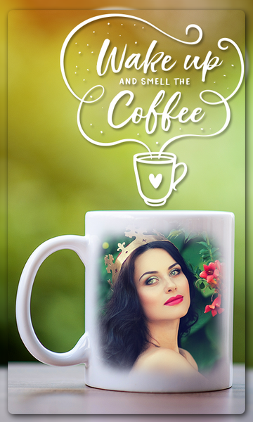 Coffee Mug Photo Frames - Image screenshot of android app