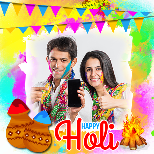 Holi Photo Frames - Image screenshot of android app
