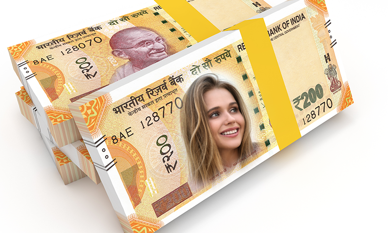 Indian Currency Photo Frames - عکس برنامه موبایلی اندروید
