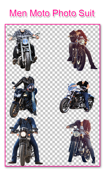Men Moto Photo Suit - عکس برنامه موبایلی اندروید