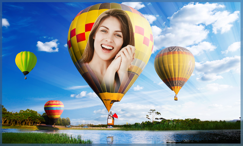 Parachute Photo Frames - Image screenshot of android app