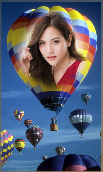 Parachute Photo Frames - Image screenshot of android app