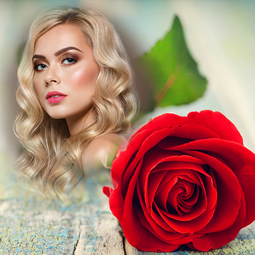 Rose Flower Photo Frames - Image screenshot of android app