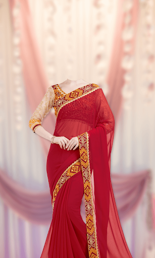 Women Saree Photo - Image screenshot of android app