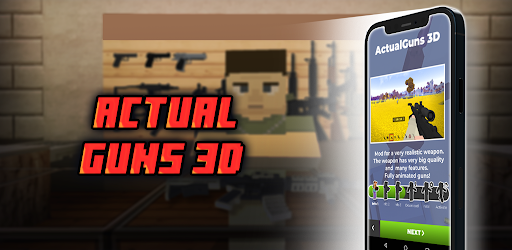 ACTUAL GUNS ۳D MOD for MCPE - عکس برنامه موبایلی اندروید