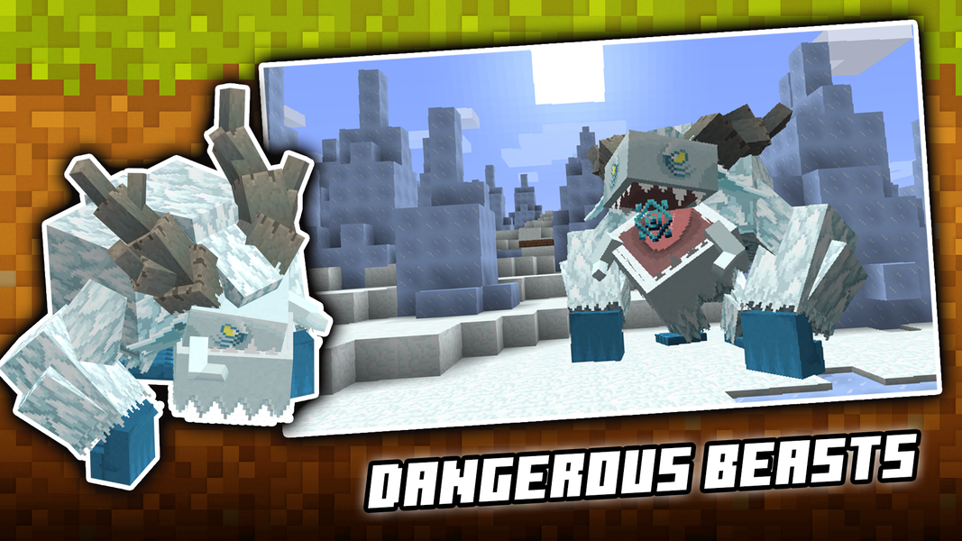 Mowzies Mobs Addon for MCPE - Image screenshot of android app