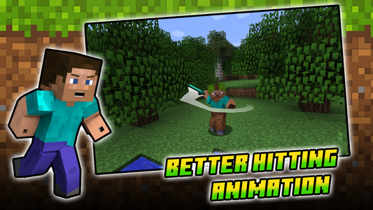 Player Animation mod MCPE for Android - Download