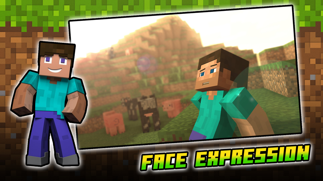 Player Animation mod MCPE - Image screenshot of android app