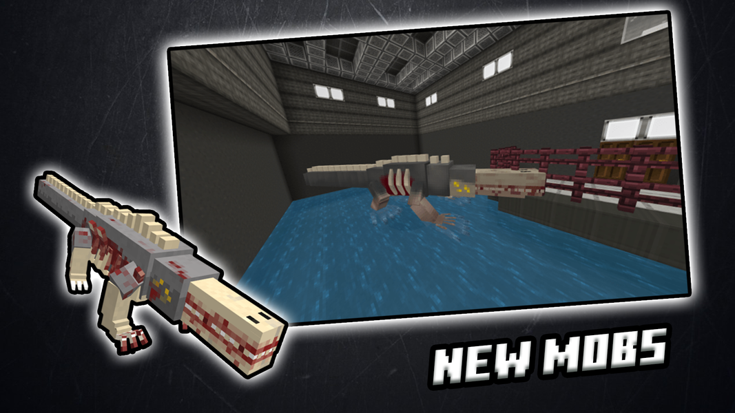 SCP Monsters MOD Minecraft PE - Image screenshot of android app