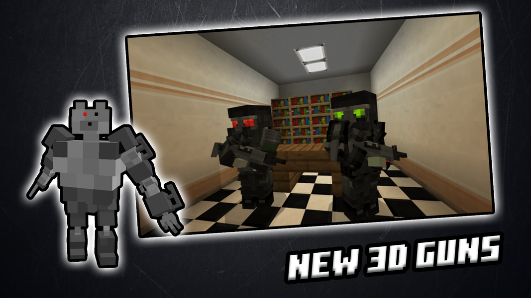 SCP Monsters MOD Minecraft PE - Image screenshot of android app