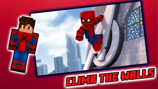 Spider Man MOD Minecraft PE - Image screenshot of android app