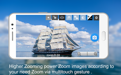 HD Zoom Camera - Image screenshot of android app