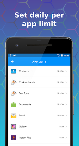 Screen Time Manager - Image screenshot of android app