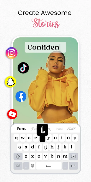 Fonts Keyboard Style - عکس برنامه موبایلی اندروید