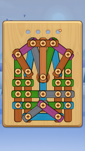 Nut Bolt Game - Wood & Screw - عکس بازی موبایلی اندروید