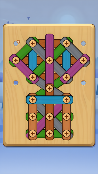 Nut Bolt Game - Wood & Screw - عکس بازی موبایلی اندروید