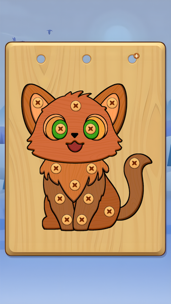 Nut Bolt Game - Wood & Screw - عکس بازی موبایلی اندروید