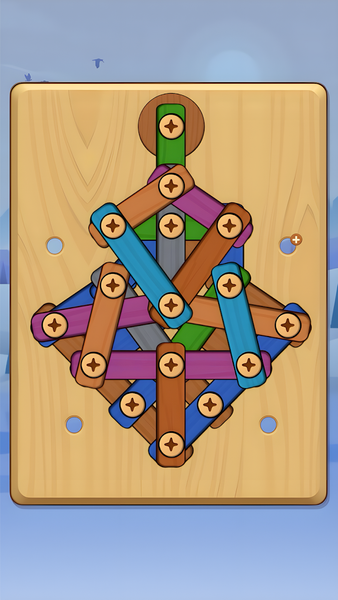 Nut Bolt Game - Wood & Screw - عکس بازی موبایلی اندروید