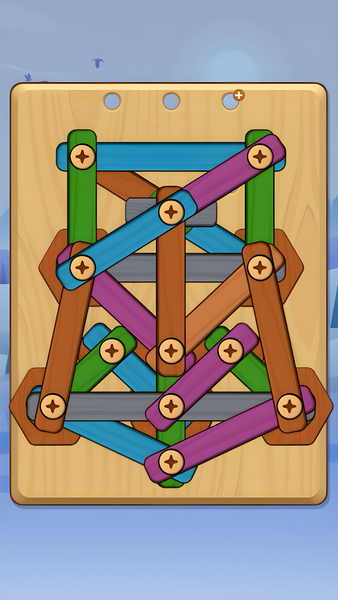 Nut Bolt Game - Wood & Screw - عکس بازی موبایلی اندروید