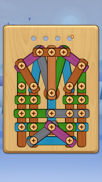 Nut Bolt Game - Wood & Screw - عکس بازی موبایلی اندروید