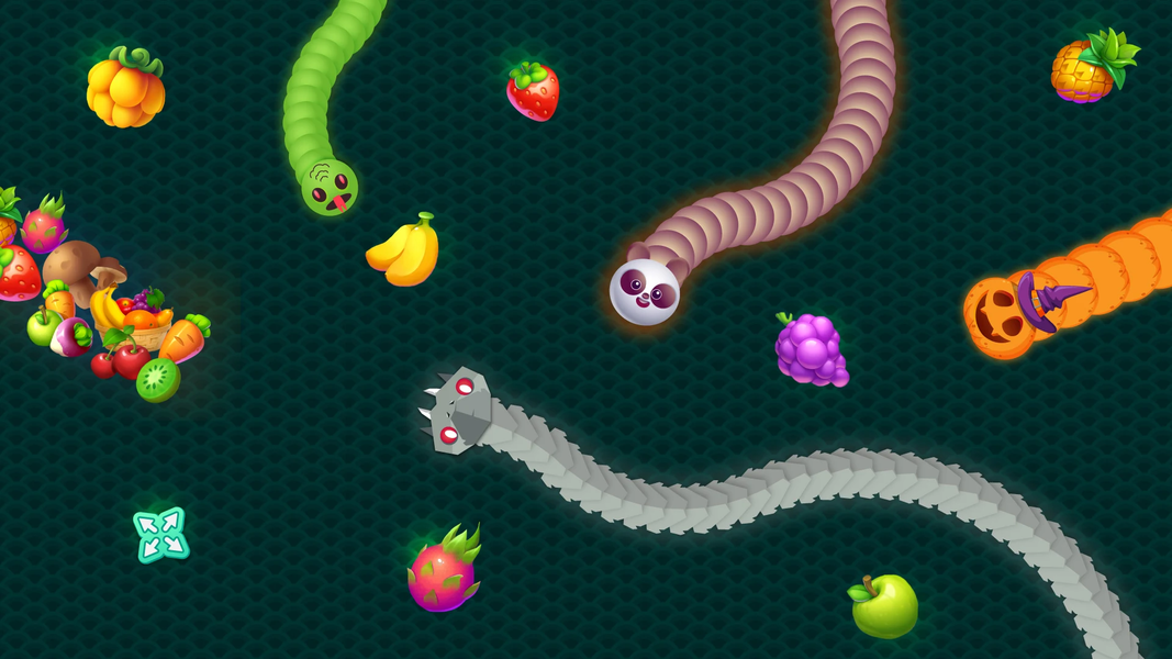 Snake Game - Worms io Zone - عکس بازی موبایلی اندروید