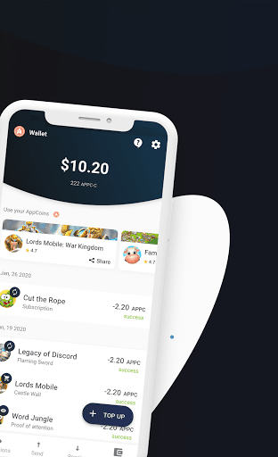AppCoins Wallet - Image screenshot of android app