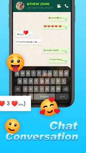 Chat Style - Stylish Fonts & Keyboard for Whatsapp - Image screenshot of android app