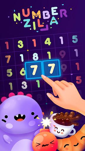 Numberzilla: Number Match Game - عکس بازی موبایلی اندروید
